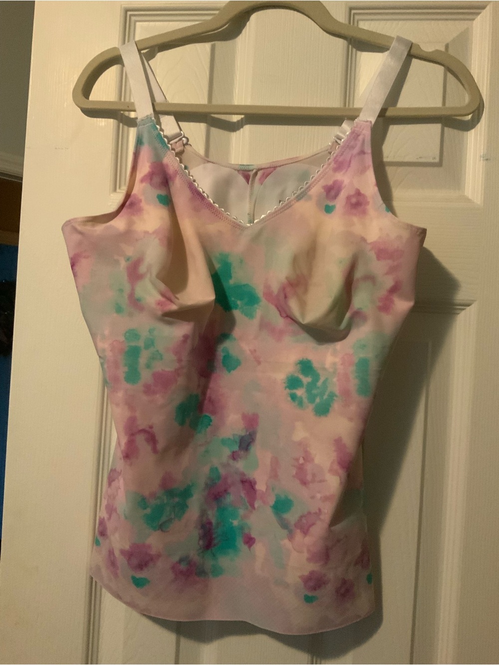 Ruby Ribbon Pastel Tie-Dye Cami in Pink, Teal, Lavender